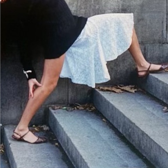 Miu Miu Brown Leather Strappy Sandals - Picture 8 of 8